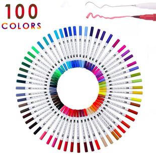 FineLiner Drawing Watercolor Marker Pens Dual Tip Brush pen