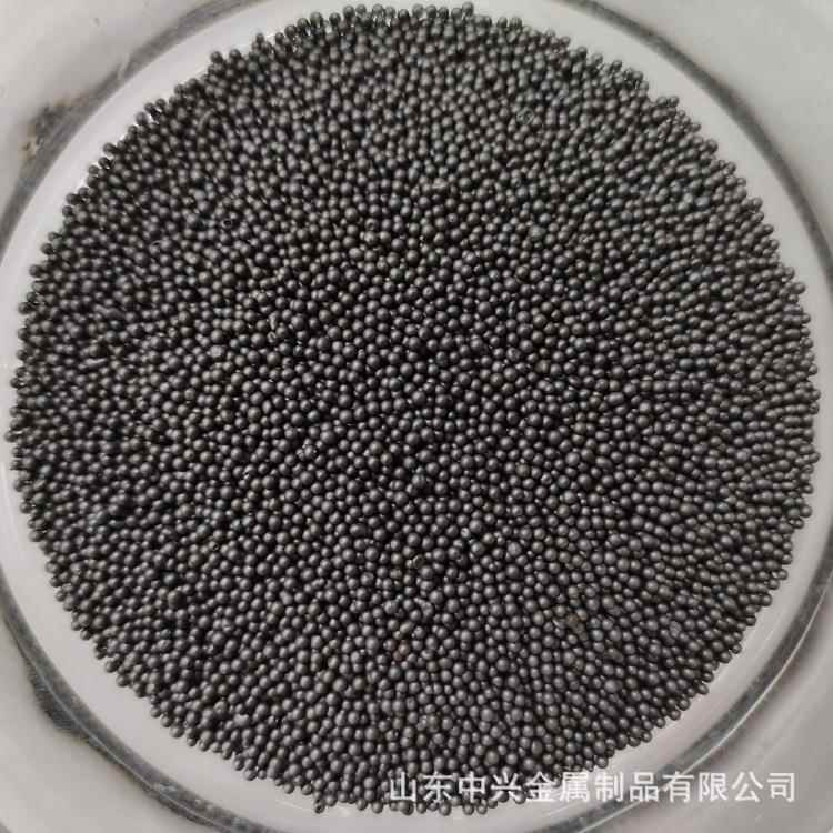轴承钢砂棱角喷砂耐打磨国标合金菱角钢砂除锈打磨砂面喷漆处理图片