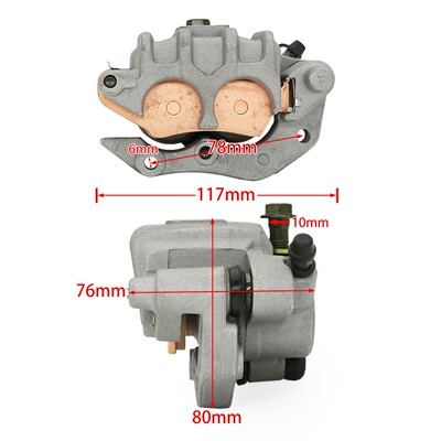 适用Honda CR125R CRF150F 230F 450R/ XR250R烧结前刹车下泵卡钳