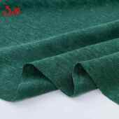 季 面亚麻针织汗布 纯亚麻针织布料BTT料170g亚麻面料夏亚麻T恤服装