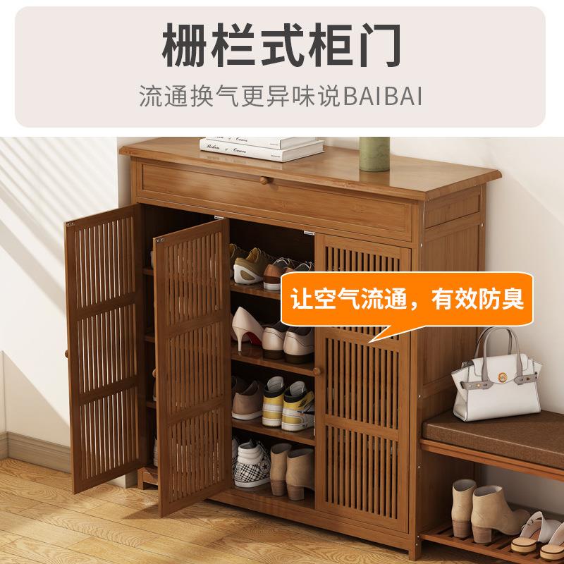 柜家用门省口简易鞋架子收纳神器空鞋入户多V998间层防尘宿舍出租
