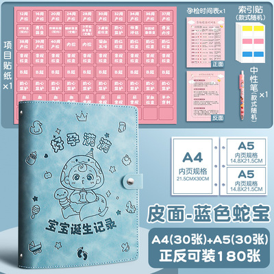 报告单收纳报告妈妈孕妇资料册