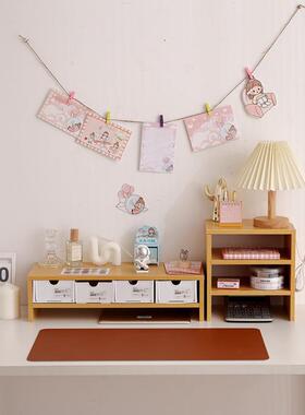 Desktop computer riser, desktop monitor organizer, desk for