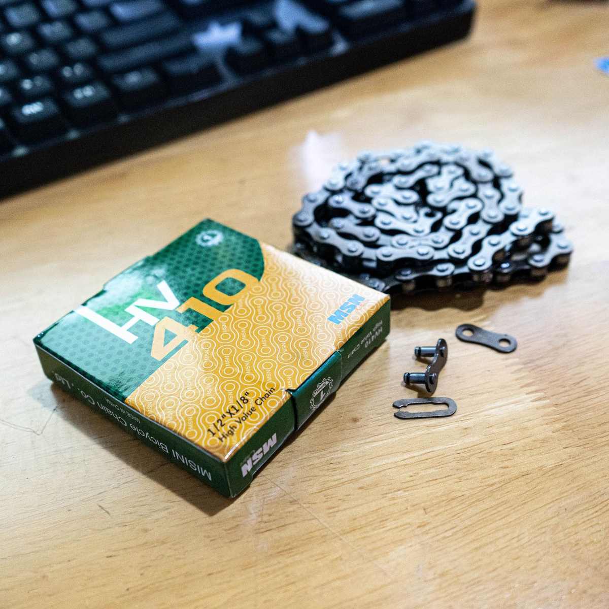 山地自行车土坡攀爬自行车单速链条 单速飞轮搭配使用飞轮