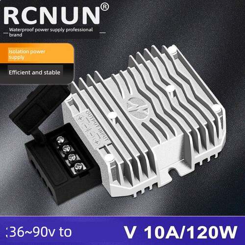 24V36V48V72V至12V10A隔离转换器Dc-Dc降压车载锂电池智能电源