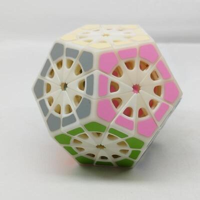 魔方吧 多重水晶五魔方 原色 MF8 mult Crystal Megaminx Cube