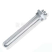 非标蒸烫机140法兰加热管 圆头模温机发热管 电锅炉暖风机加热管