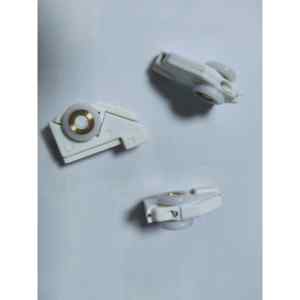 淋浴房老式配件加枫莱博顿雅立德立淋浴房吊轮铝合金三移门滑轮