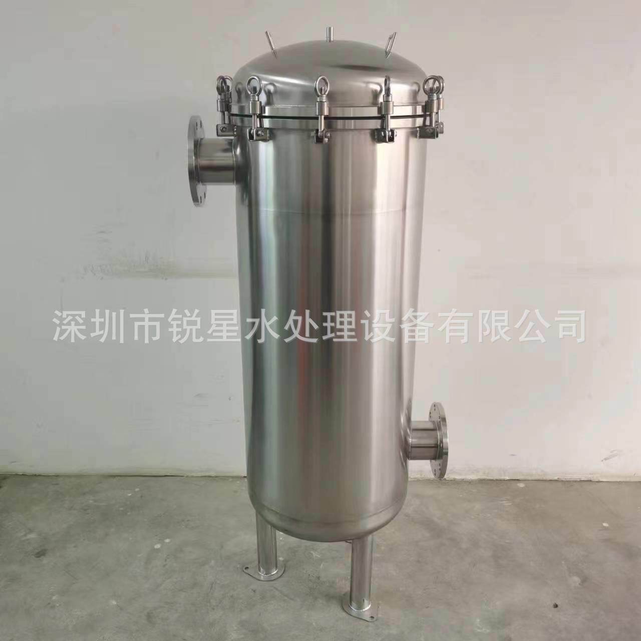 304不锈钢3袋袋式过滤器油水过滤吊环带脚颗粒物支持过滤固液分离