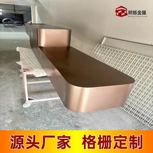 不锈钢景观坐凳室外小区绿化异型摆件上海厂家生产加工金属摆台