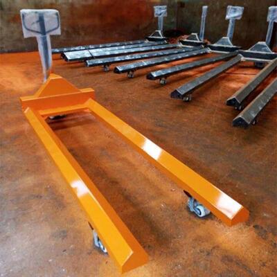 手动液压经轴搬运车 盘头车 拉轴车 纸筒搬运车