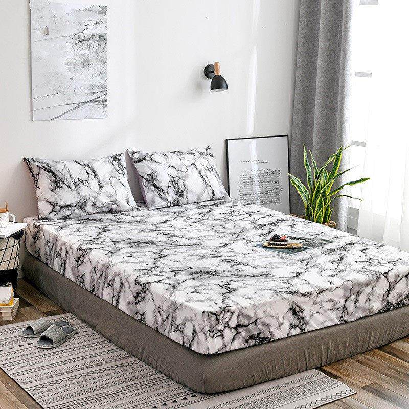 Healthy pillow cases soft bed sheets fitted sheet 枕套 床笠