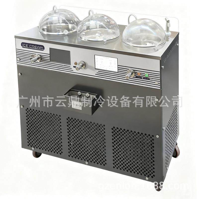 厂家供应110V意式冰激凌机商用gelatomachine智能冰淇淋机