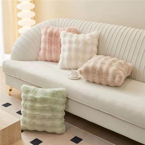 Soft Decorative Pillows Cozy Cushion Cover Home Decor Throw