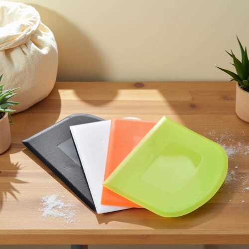 Plastic Serrated Knife, Cake Scraper, Cream Spreader, Bread