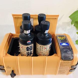 3升 康得森紅酒洋酒白酒陳化機全自動工業超聲波清洗機送禮品4瓶裝