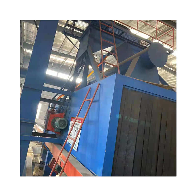 抛丸机移动式钢板机抛丸机式现货小型通过喷砂抛丸机喷砂厂家