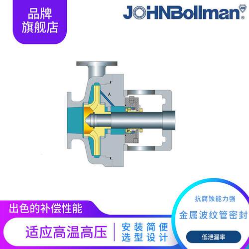 博格曼LY9TCS波金属波纹管机械密封 LYTCS波纹管机密封 9制波纹械