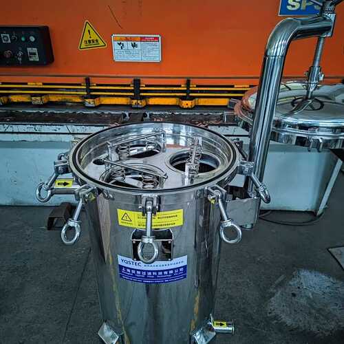 YQSTEC 奕卿科技 镜面卫生不锈钢袋式过滤器 多袋式过滤机