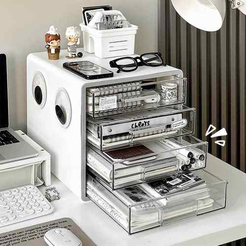 档案架立式面文件纳架590盒收子资料书桌整桌公理a4框多层办桌置