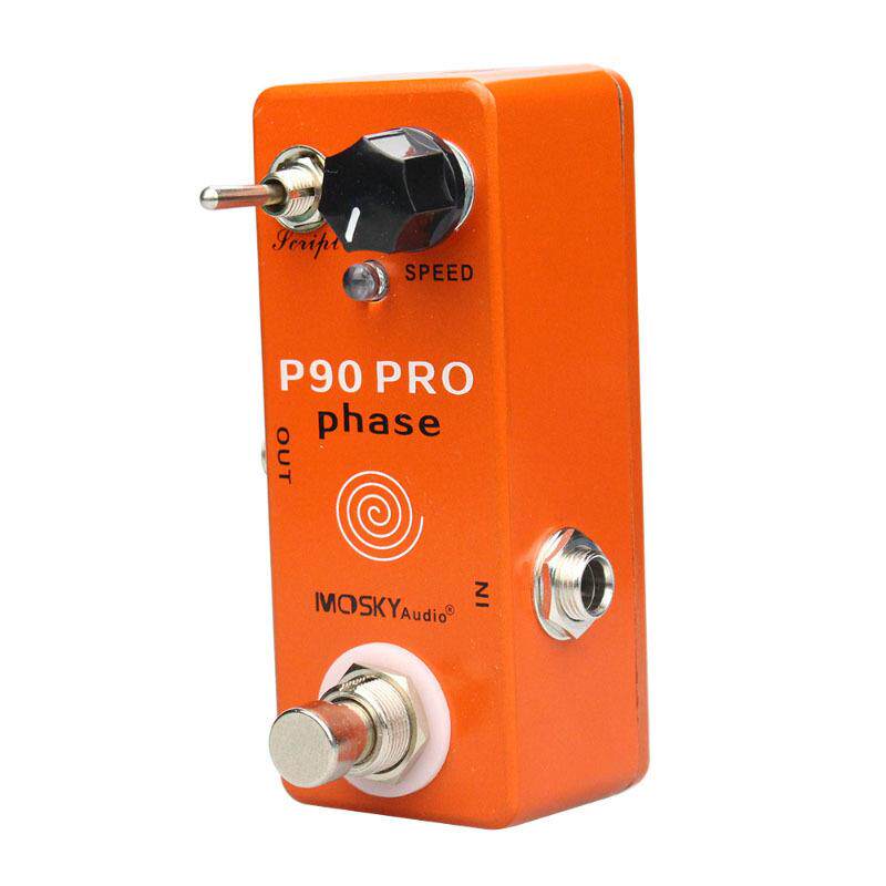 Mosky P90 PRO PHASE 迷你乐器相位效果器 经典电吉他回旋音色