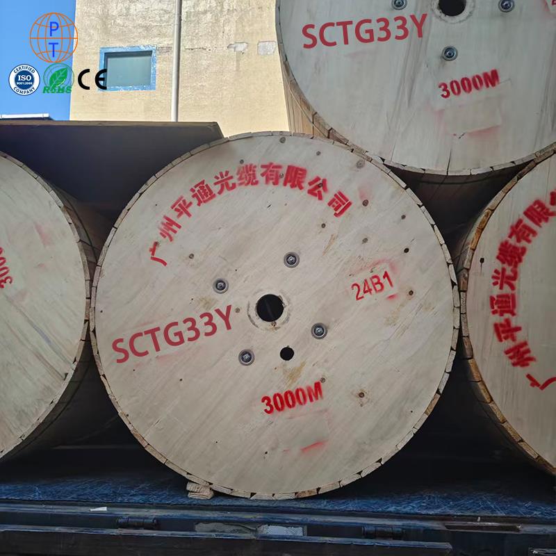 SCTG33Y光缆钢丝铠装多模光缆抗拉耐腐防鼠隧道热力管道传感光缆