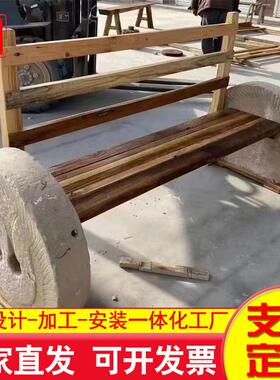 庭院园石林铺路石磨老盘民间仿122602老石板老石材石盘价格磨雕旧