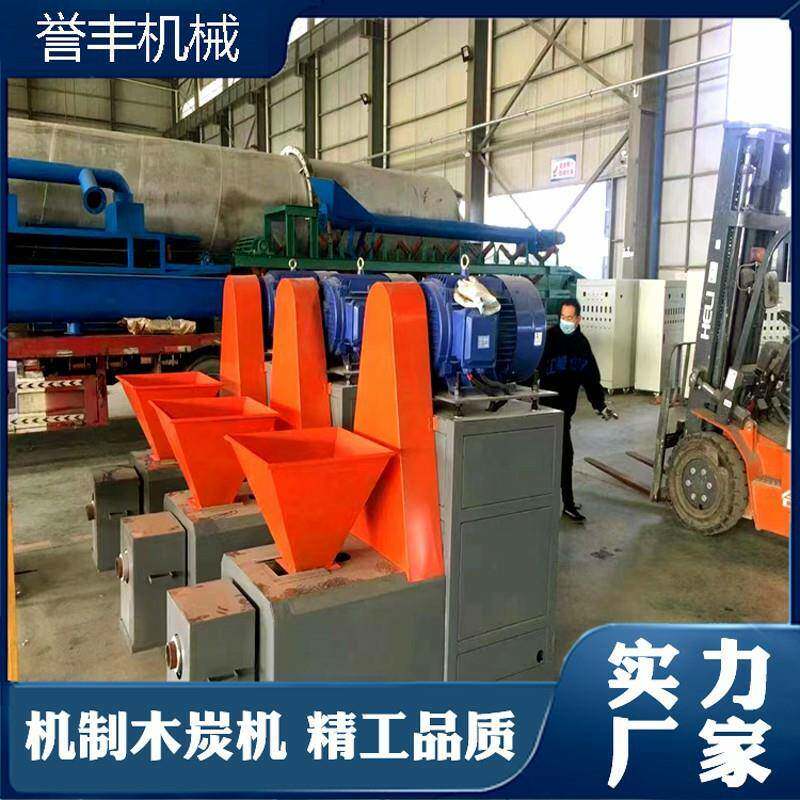 家庭创业新型木碳机械自动流水线全套钢碳制制造机小型迷碳化炉