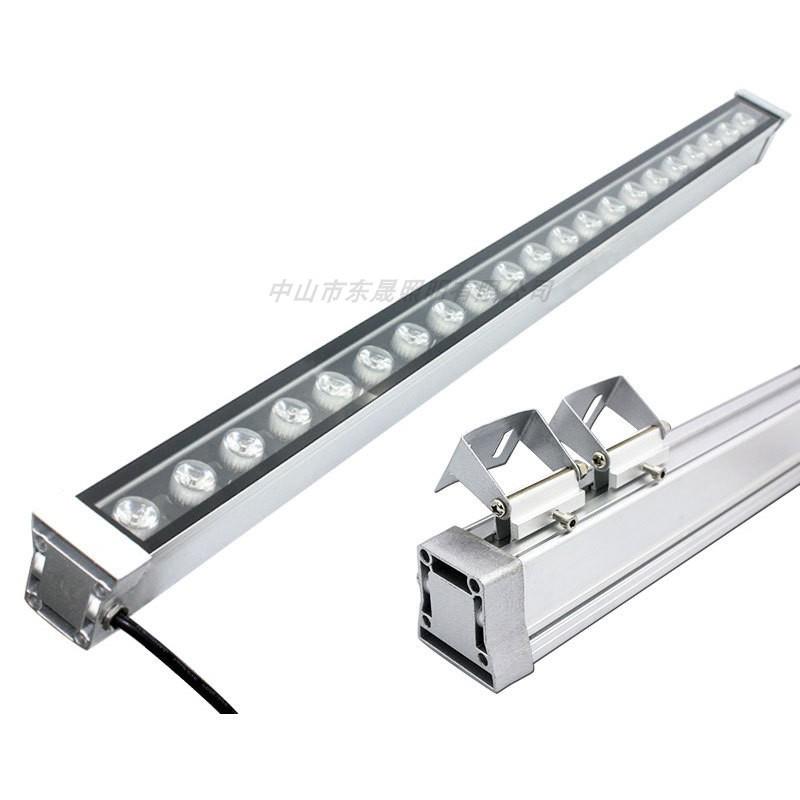 大功率户外防洗水亮LED墙灯桥梁建筑外墙2亮化AS-01256线条灯48W7