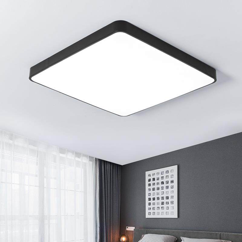 超薄led吸顶灯正方形卧室灯现代简约书房间餐厅灯中性光4000k灯具,家装灯饰光源,餐厅/卧室/书房吸顶灯,淘宝优惠券,粉丝福利购,淘宝优惠卷