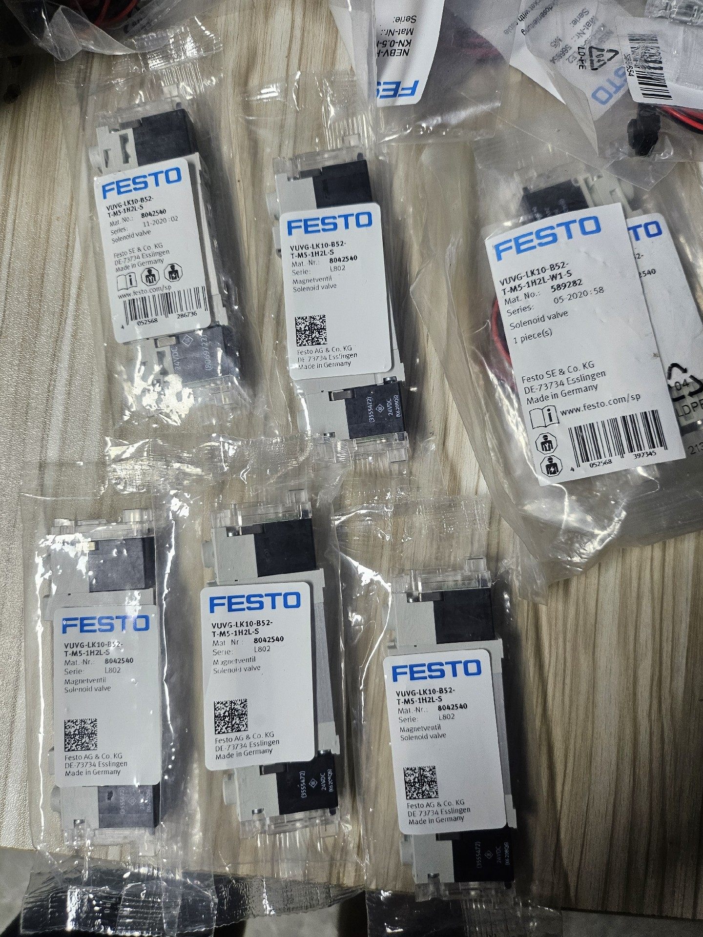 费斯托festo电磁阀VUVG-LK10-B52-T-M5-