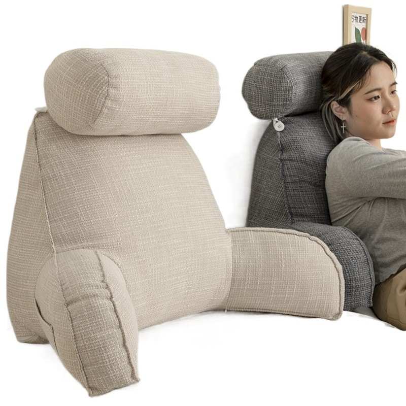 Q3Y可拆洗床头靠垫床上靠枕靠背软包护腰枕沙发办公室座椅抱枕头