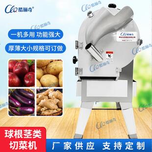 l南瓜黄瓜切丝机 番茄切片机多功能自动不锈钢大头菜切丁切粒机