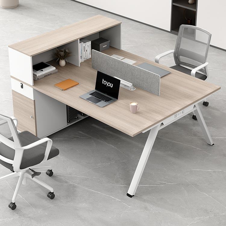 职员办公桌员工桌面对面办公桌双人办公桌2/4/6人屏风办公桌简约