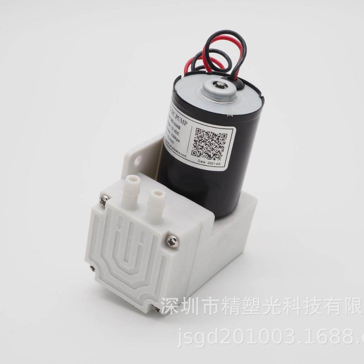 微型隔膜泵自吸泵泵头防冻款家用自然水增压抽水供水自吸式迷你图片