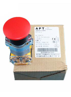 原装APT/上海二工LA39-A 蘑菇头急停按钮  LA39-A1-R14Z/r