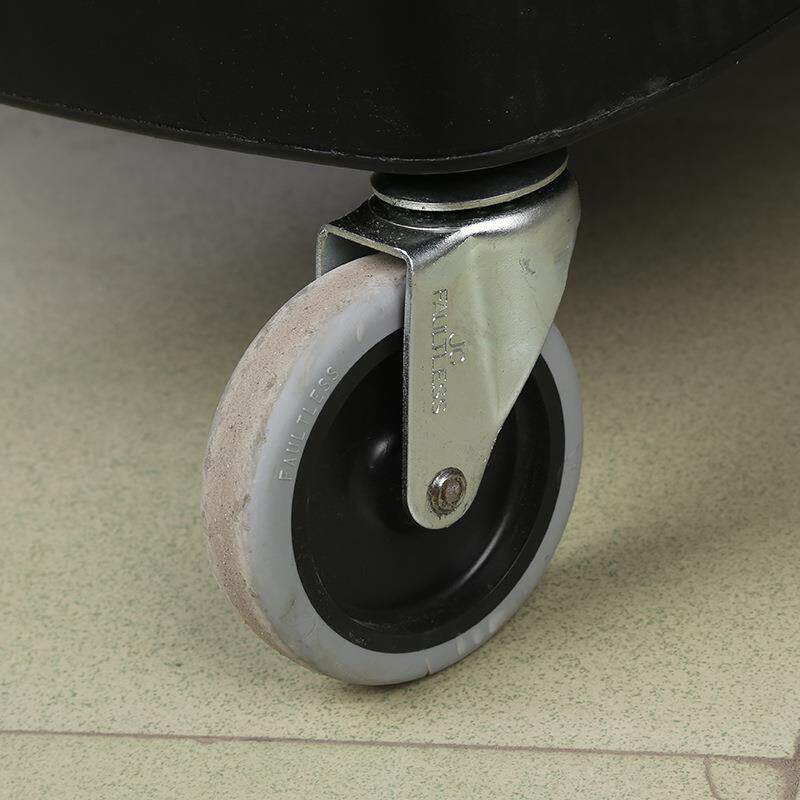 Rubbermaid乐柏美商用保洁手推车工具车多功能三层清洁车FG9T7300