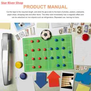 Tape Sticky Magnet Magnetic Backing Flexible Roll With