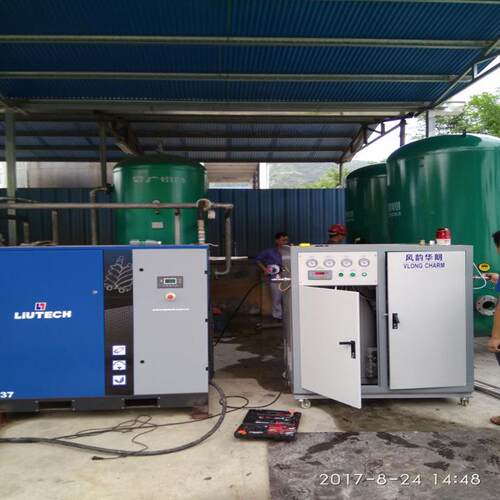 英德市小型高纯度化工行业制氮机原材料保护氮气机保养维修