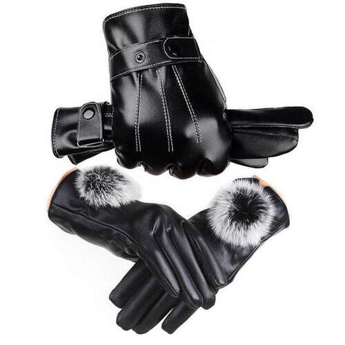 BIGWIG Women's Winter Warm Fleece-Lined Touchscreen Gloves