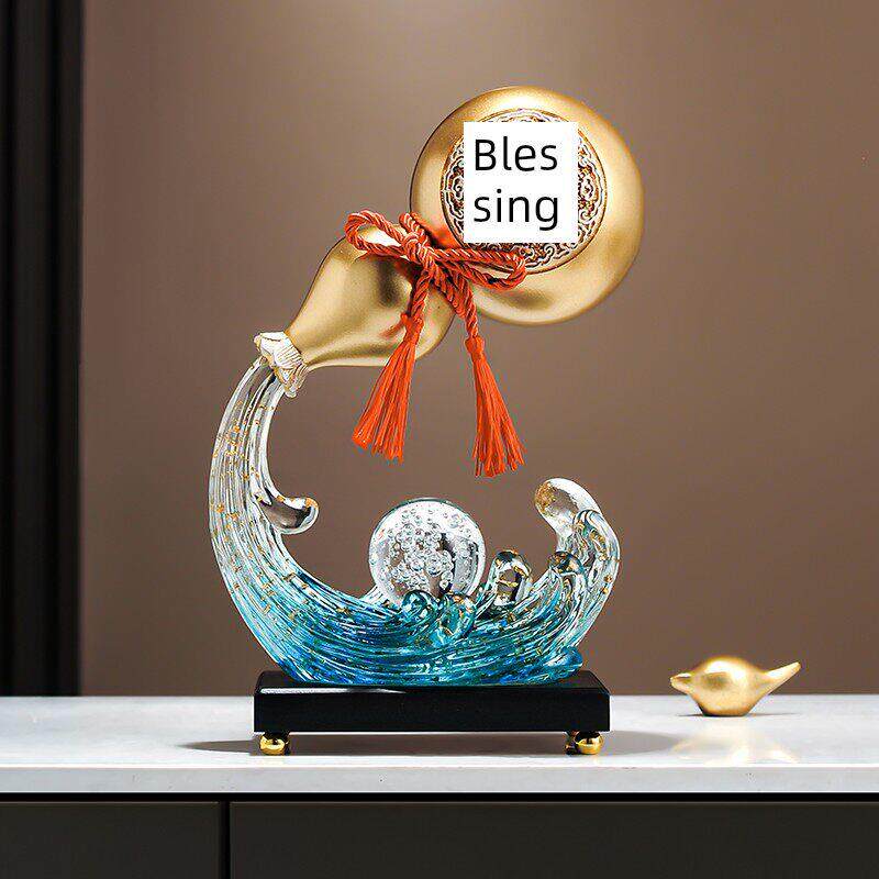 招财进宝吉祥葫芦,客厅吉祥办公室装饰,搬家乔迁礼品