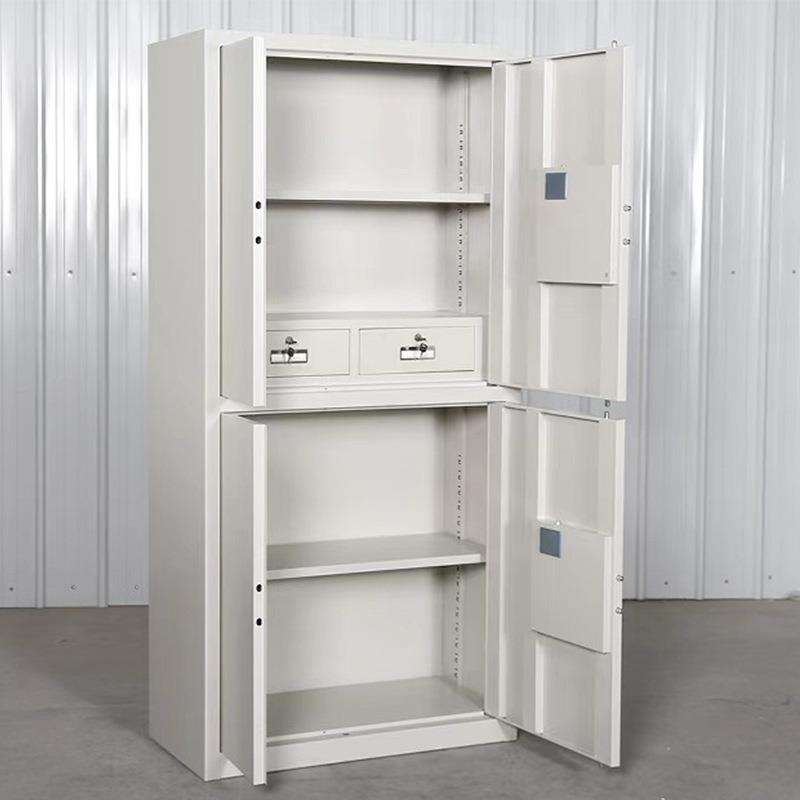 钢制保密柜密码电文办件财务公室资料柜加厚01柜带锁通双节子密码