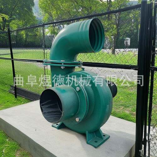 柴油8寸拖车离心泵可移动抗旱大流量抽水泵浇灌市政农田抽水机