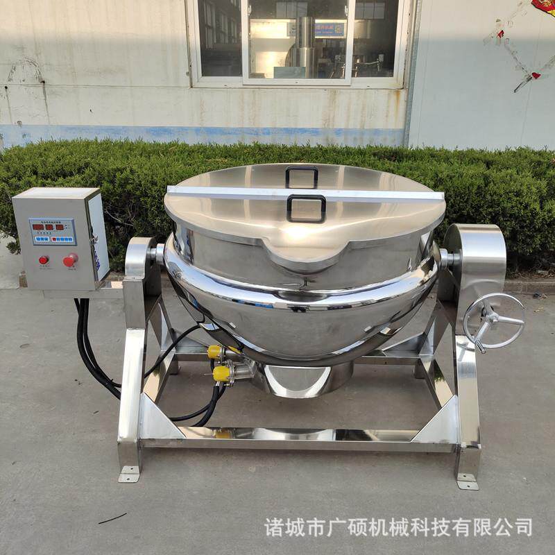 大型煮肉机器 锅体可翻转酱牛肉煮锅 带保温导热油加热盐水鸭煮锅