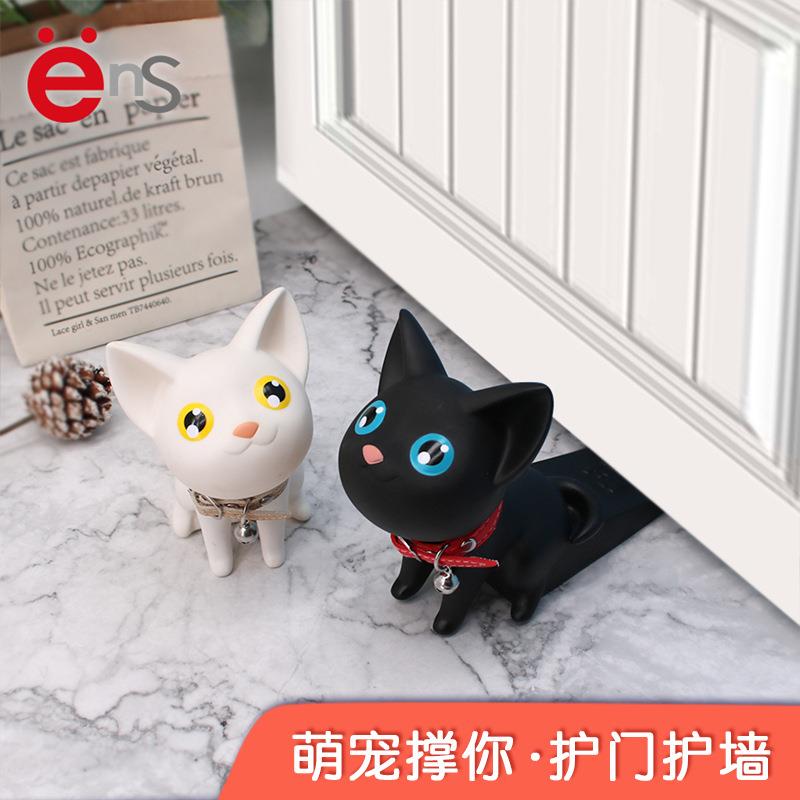 门把手免打孔可爱动物猫门塞防撞垫门吸门顶阻门器门挡防撞器儿童