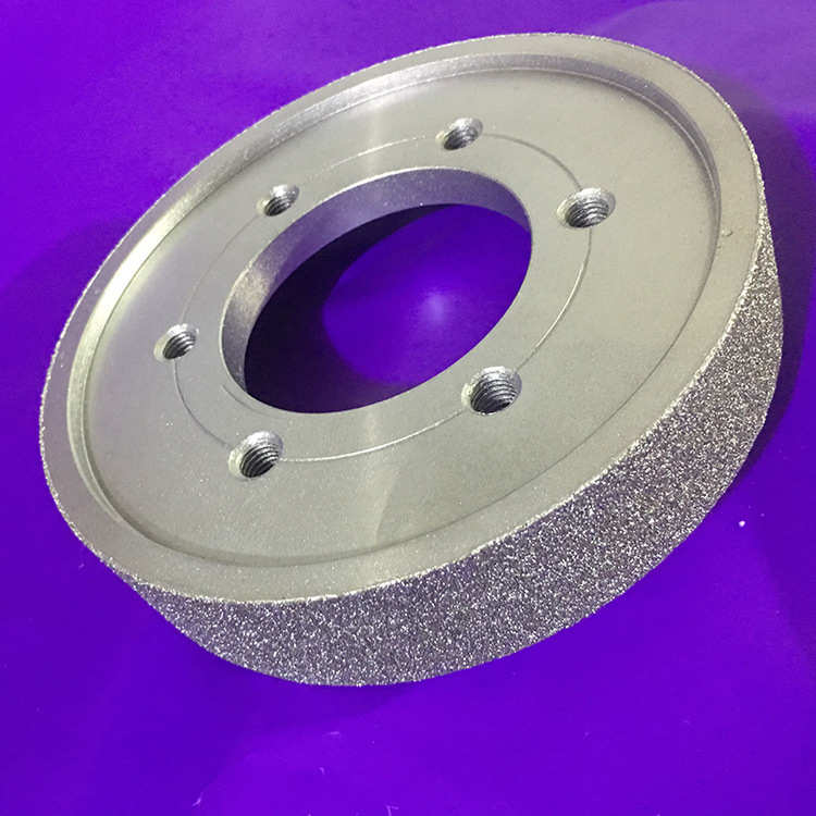 磨头皮刹车片圆平行  轮外  电镀砂轮  去皮打磨轮金刚石滚轮闸