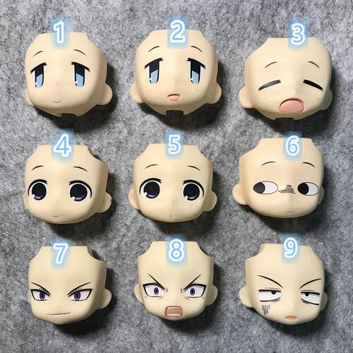 正散gsc粘土脸 少女终末旅行 千户 尤莉粘土人 ob11娃 A28