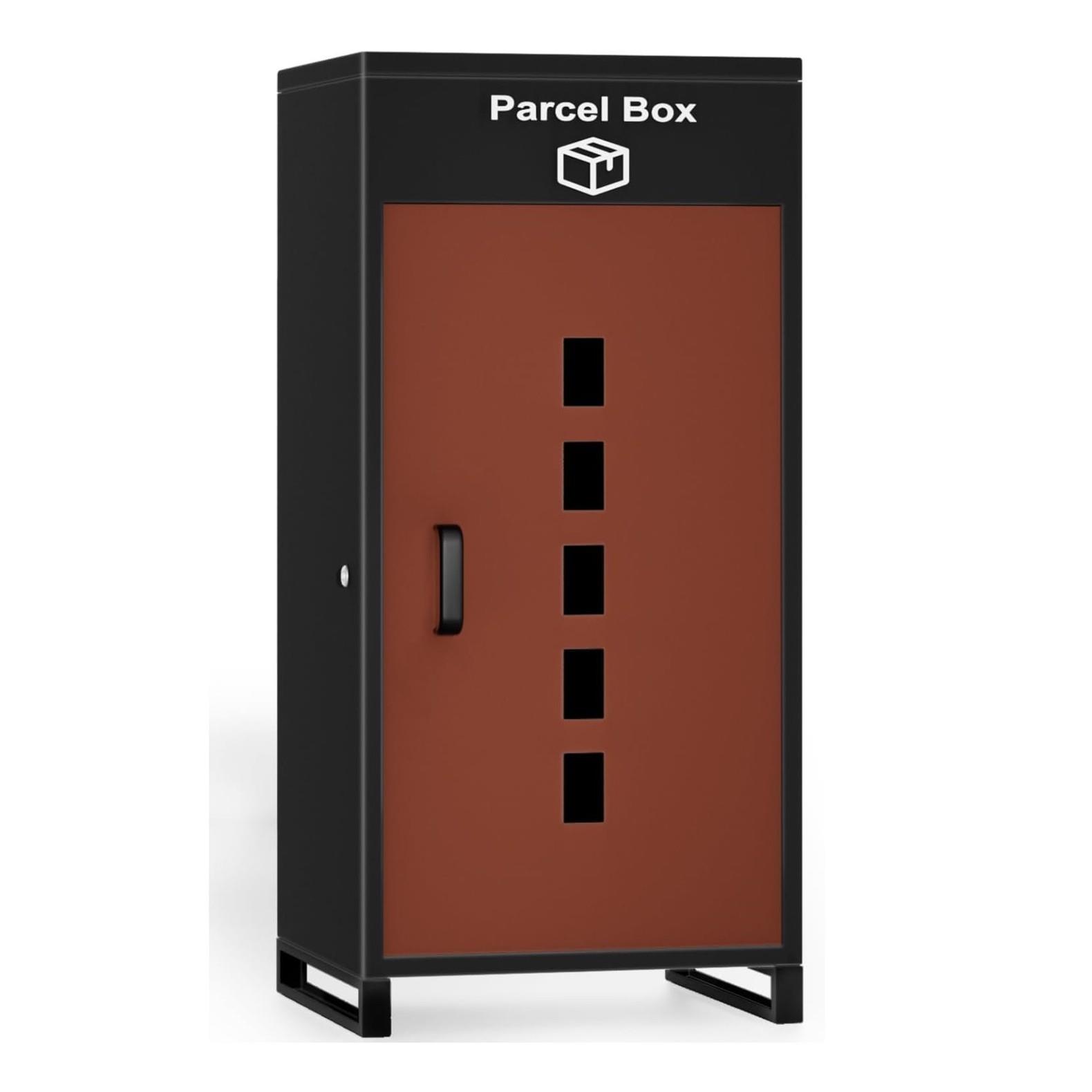 户外防雨投递柜家用别墅包裹室外快递柜上翻斗带锁投递箱储物