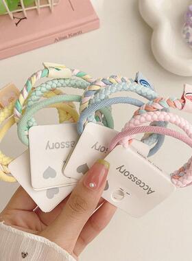 Three-piece headband set with hair band发带