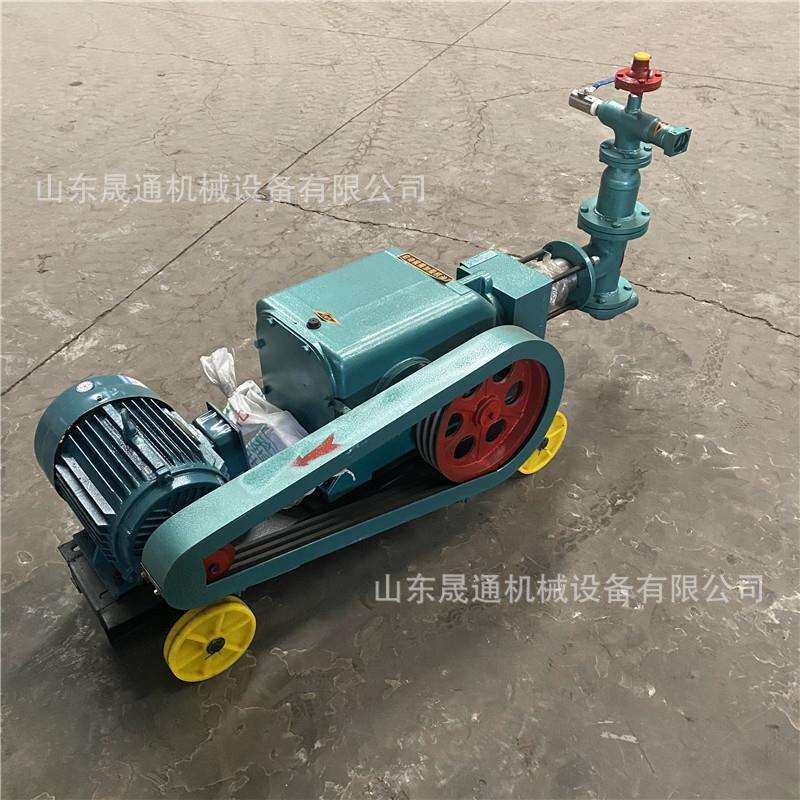 BW50砂浆注浆机小型单缸砂浆灰浆两用注浆泵隧道建筑护坡砂浆机